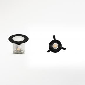 Mini Steel LED Black | IP67 | Floor Light 