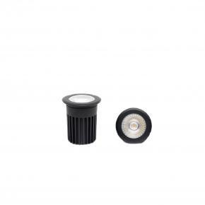 Round | Black IP67 | 10W | Inground 