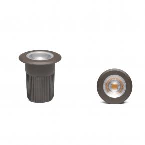 Round | Brown IP67 | 10W | Inground 